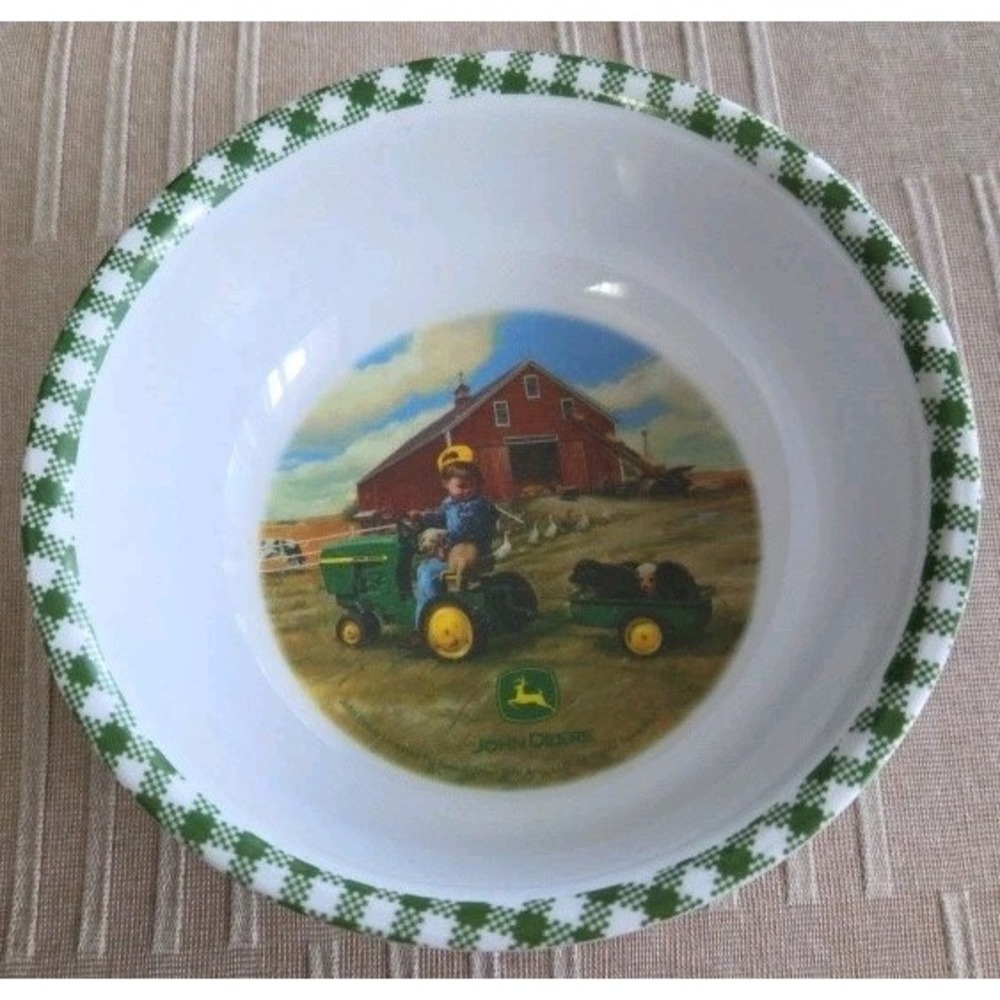 John Deere Vintage Melamine Bowl‎ Everyday Gibson